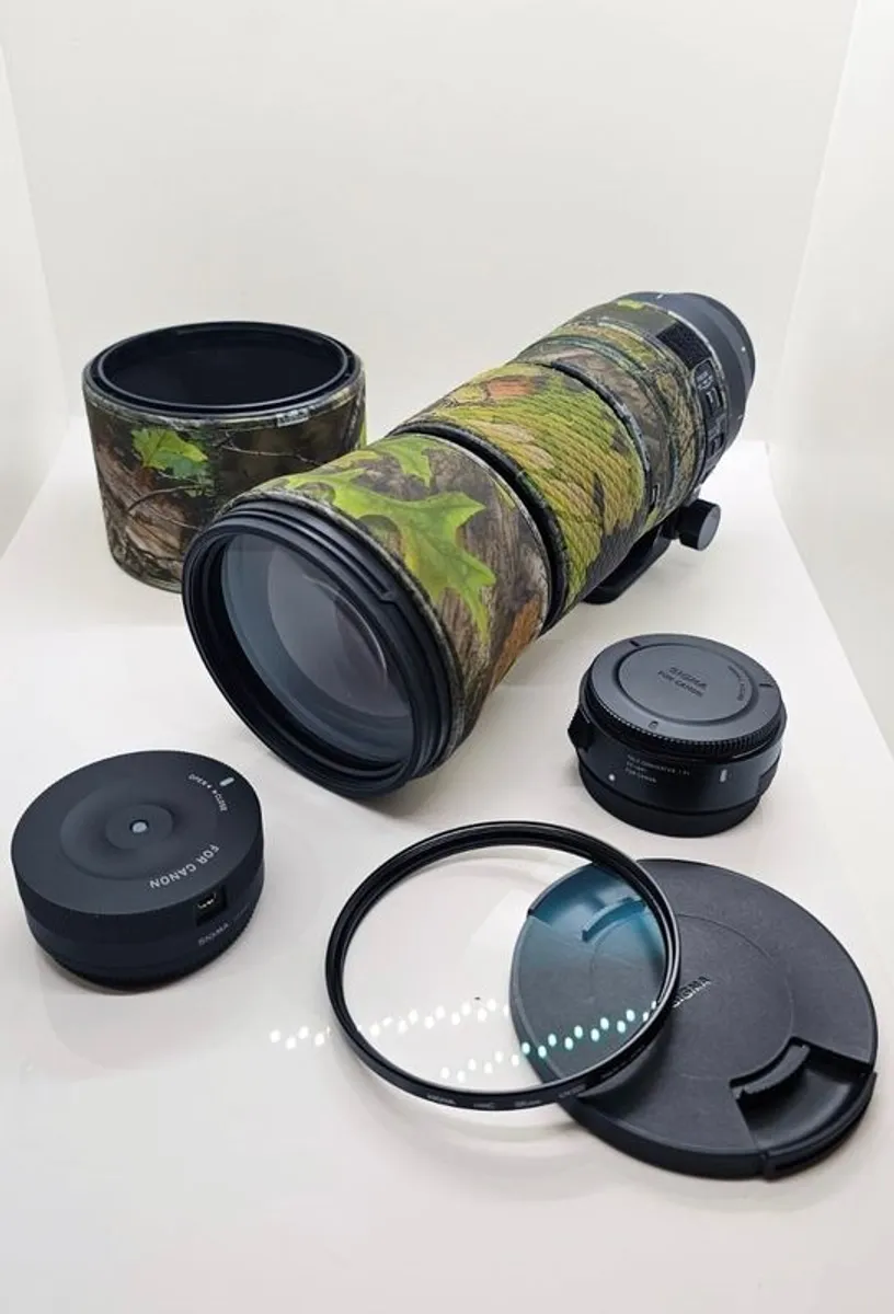 Sigma 150-600mm Contemporary for Canon + 1.4x Teleconverter + USB Dock - Image 1