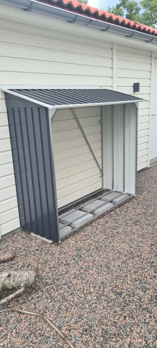 🔥🪵 NEW – COOLA METAL WOODSTORE – GREY 🪵🔥 - Image 4