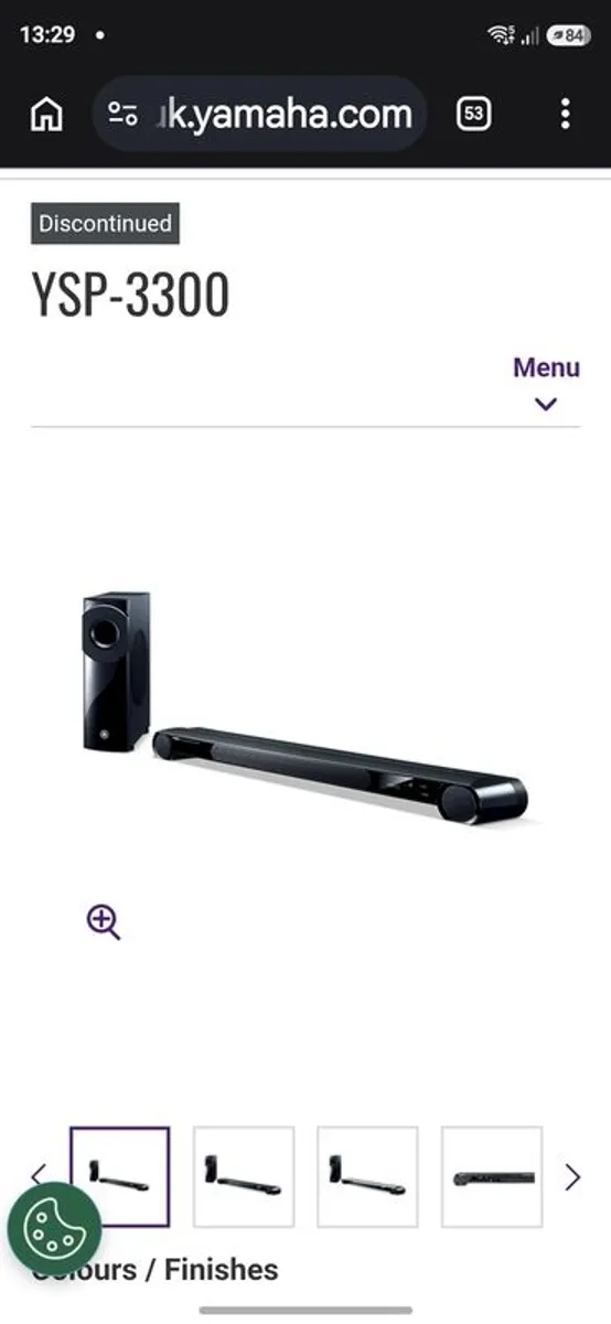 Yamaha Soundbar - Image 1