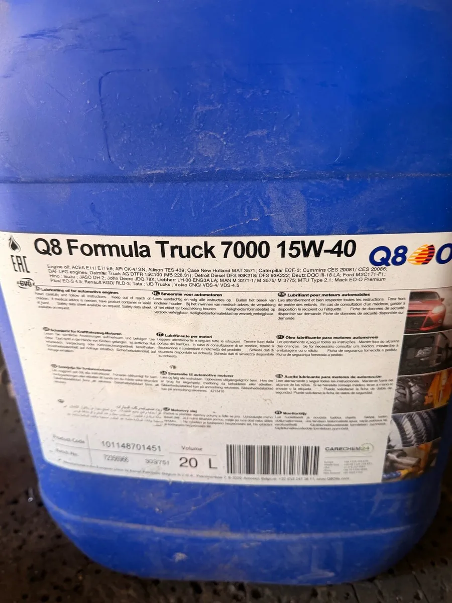 Oil Q8 Formula Truck 7000 15W-40
