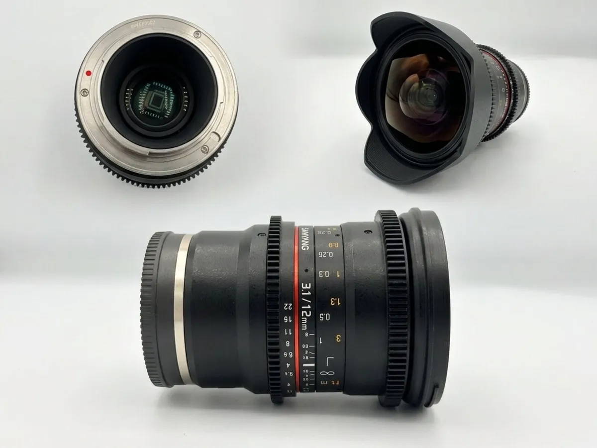 Samyang / Rokinon VDSLR Cine Prime Lens Set of 5 - Image 3