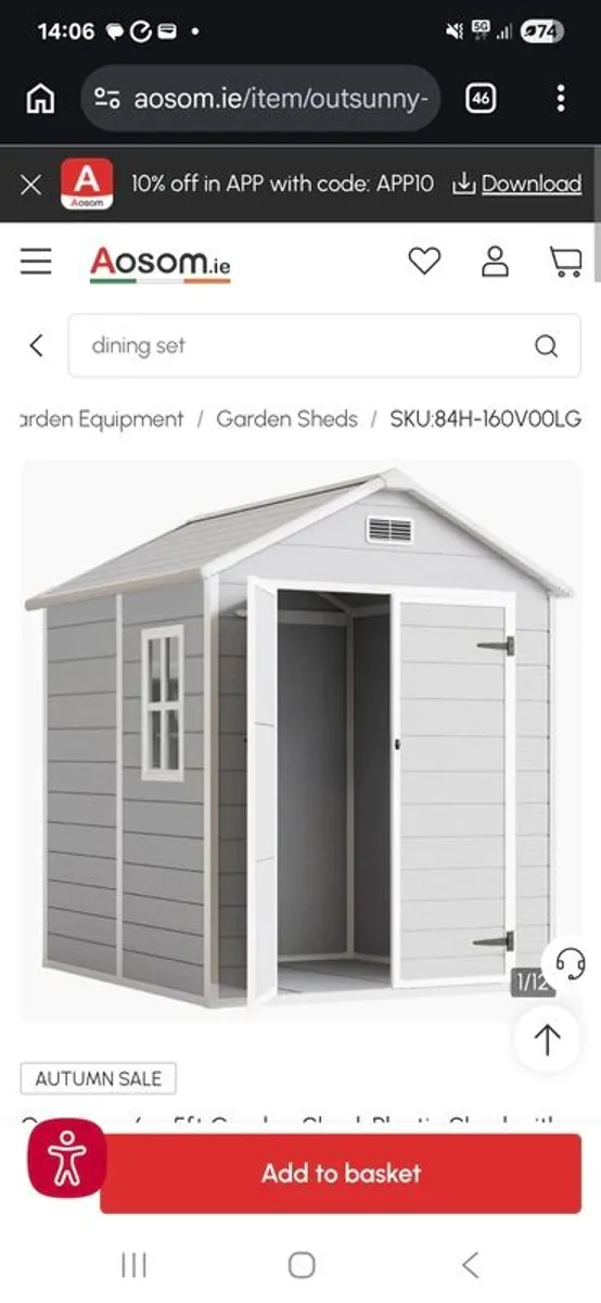 Garden shed