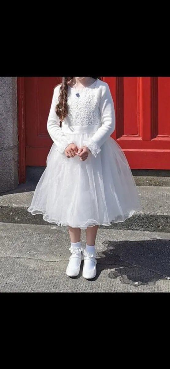 Communion dress suit age 8-9 - Image 1