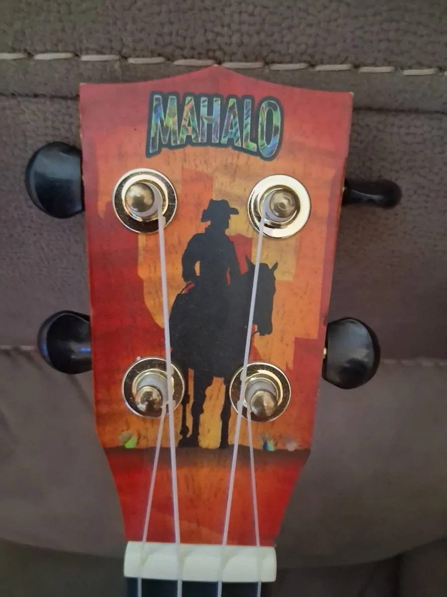 Mahalo wild west concert ukulele. - Image 1