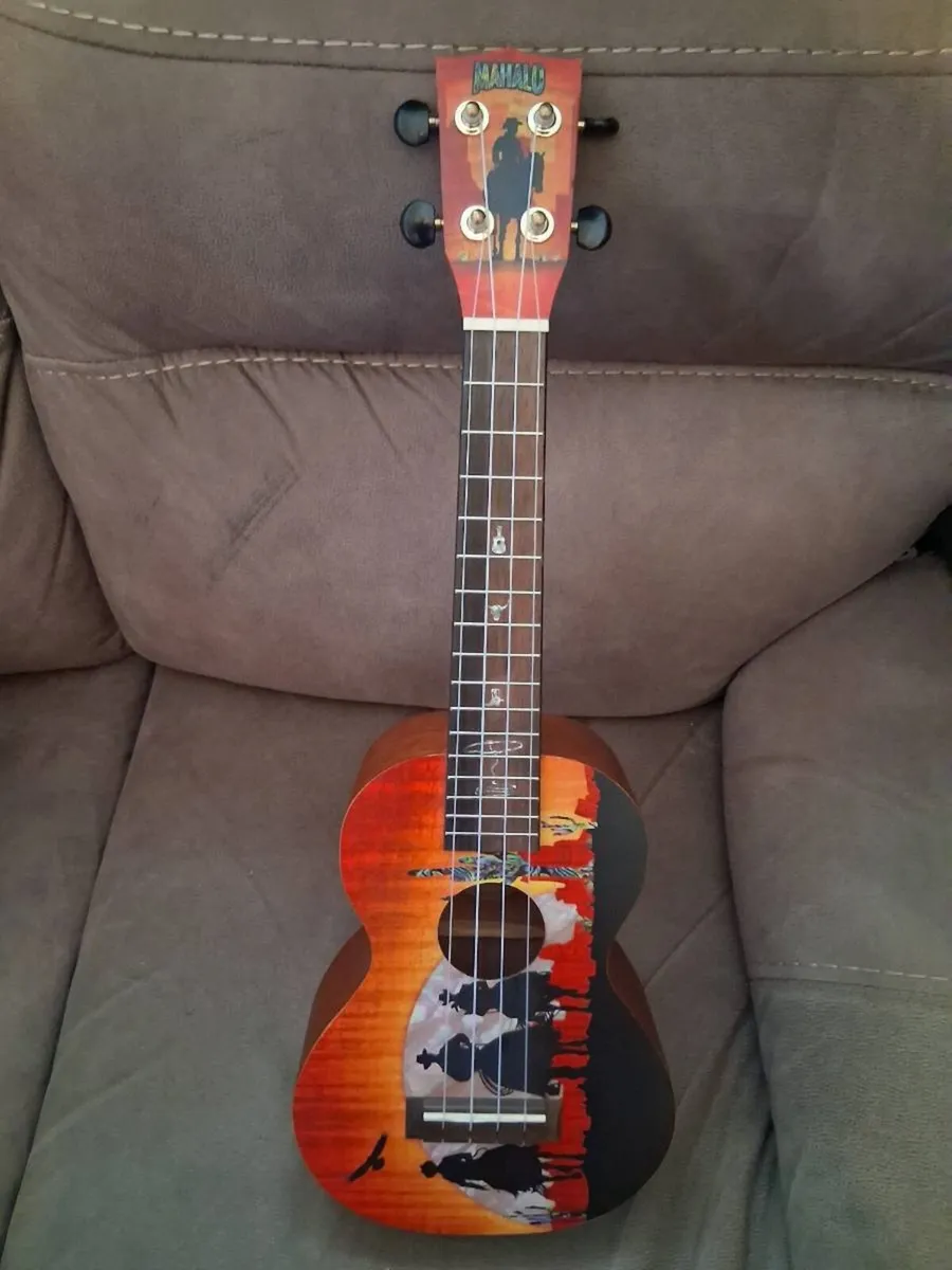 Mahalo wild west concert ukulele. - Image 2