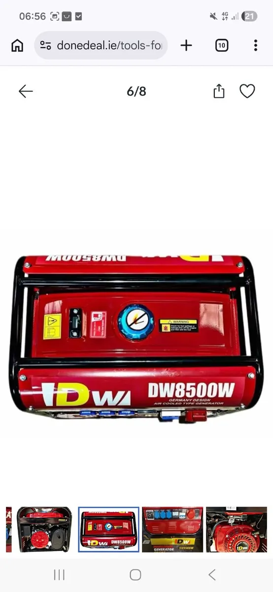 Generator all detaile in the picture new in box - Image 3