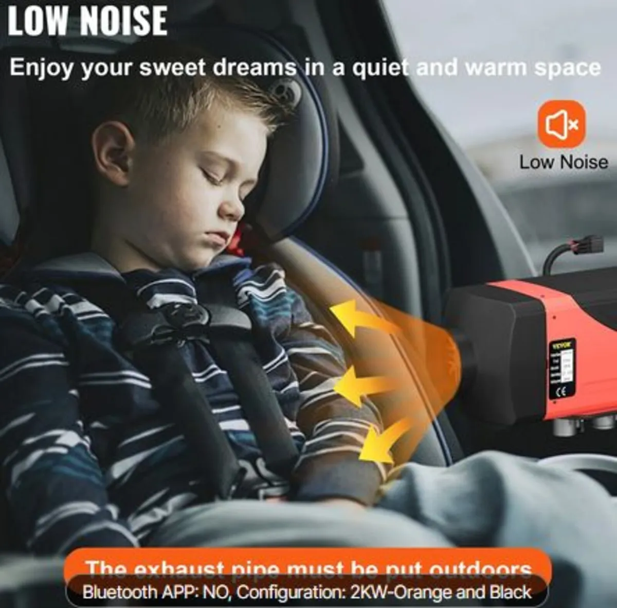 12V 2KW Diesel Air Heater Diesel heater Parking - Image 3