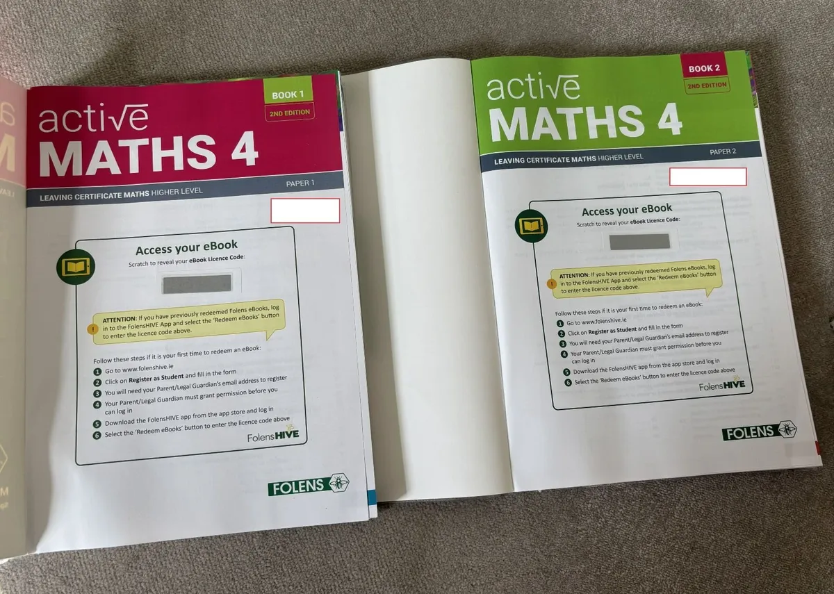 Active Maths 4 Leaving Cert Higher Level - Book 1 - Image 1