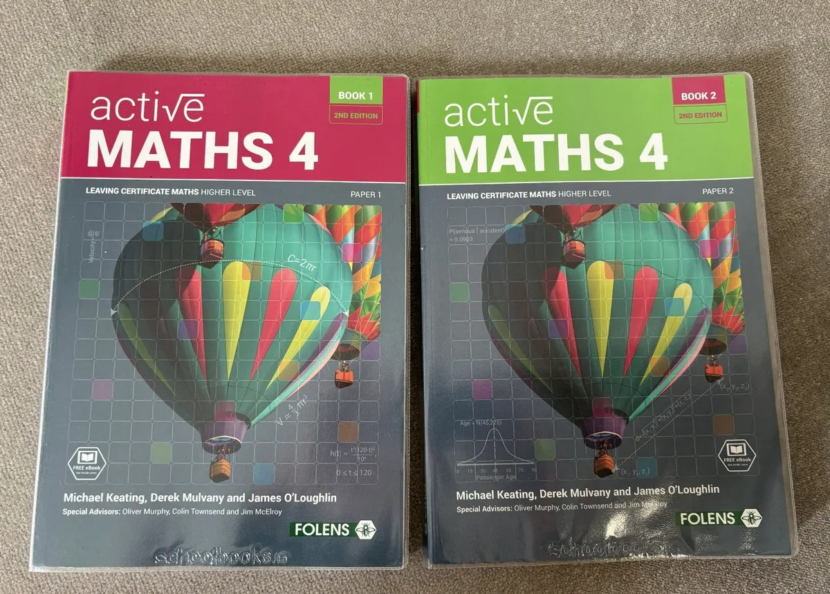 Active Maths 4 Leaving Cert Higher Level - Book 1 - Image 2