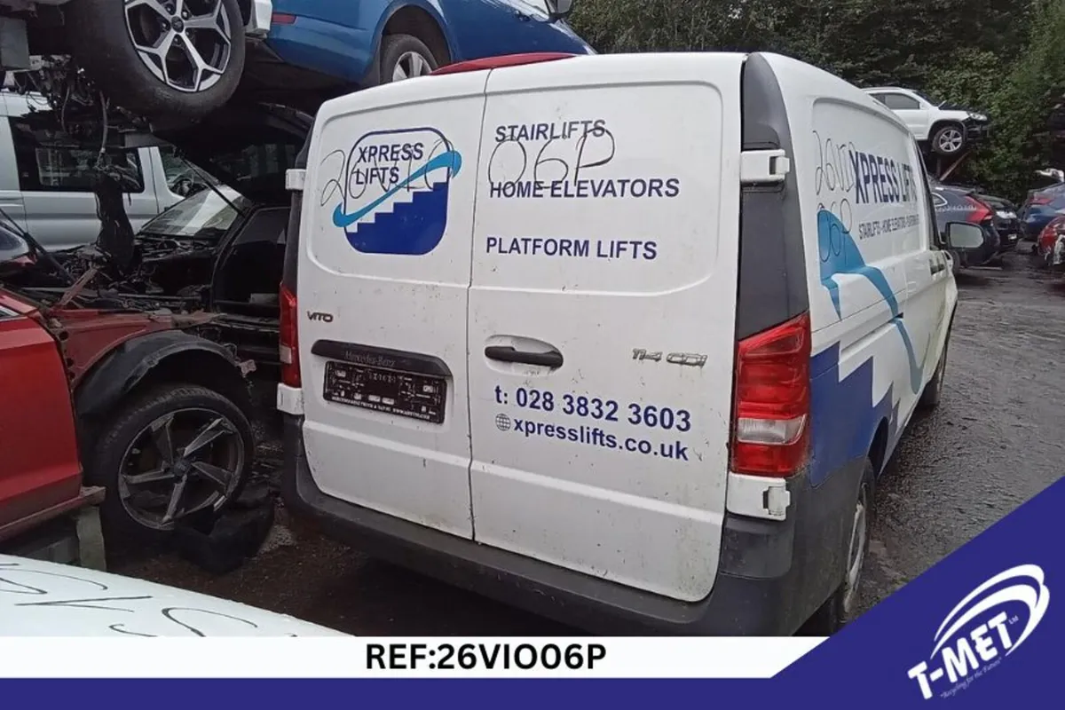 2018 MERCEDES VITO BREAKING FOR PARTS - Image 2