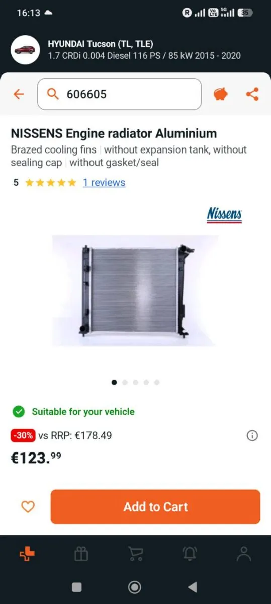Engine Radiator for Hyundai Tucson / Kia Sportage - Image 4