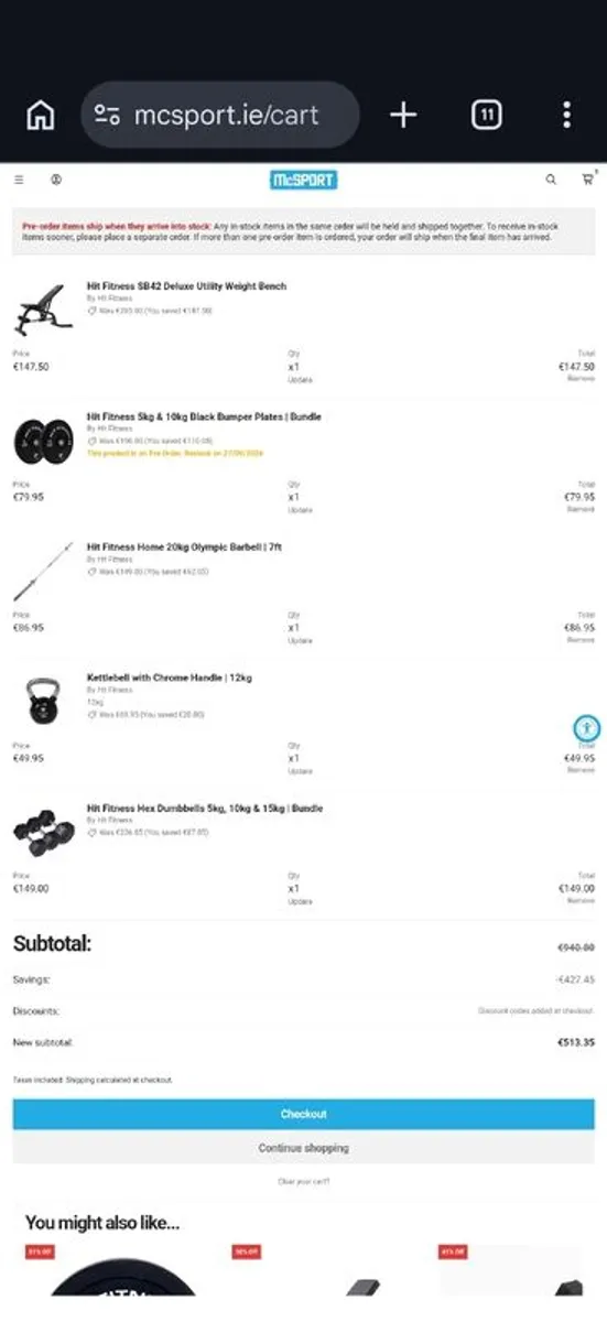 Barbell, dumbbells and others - Image 4