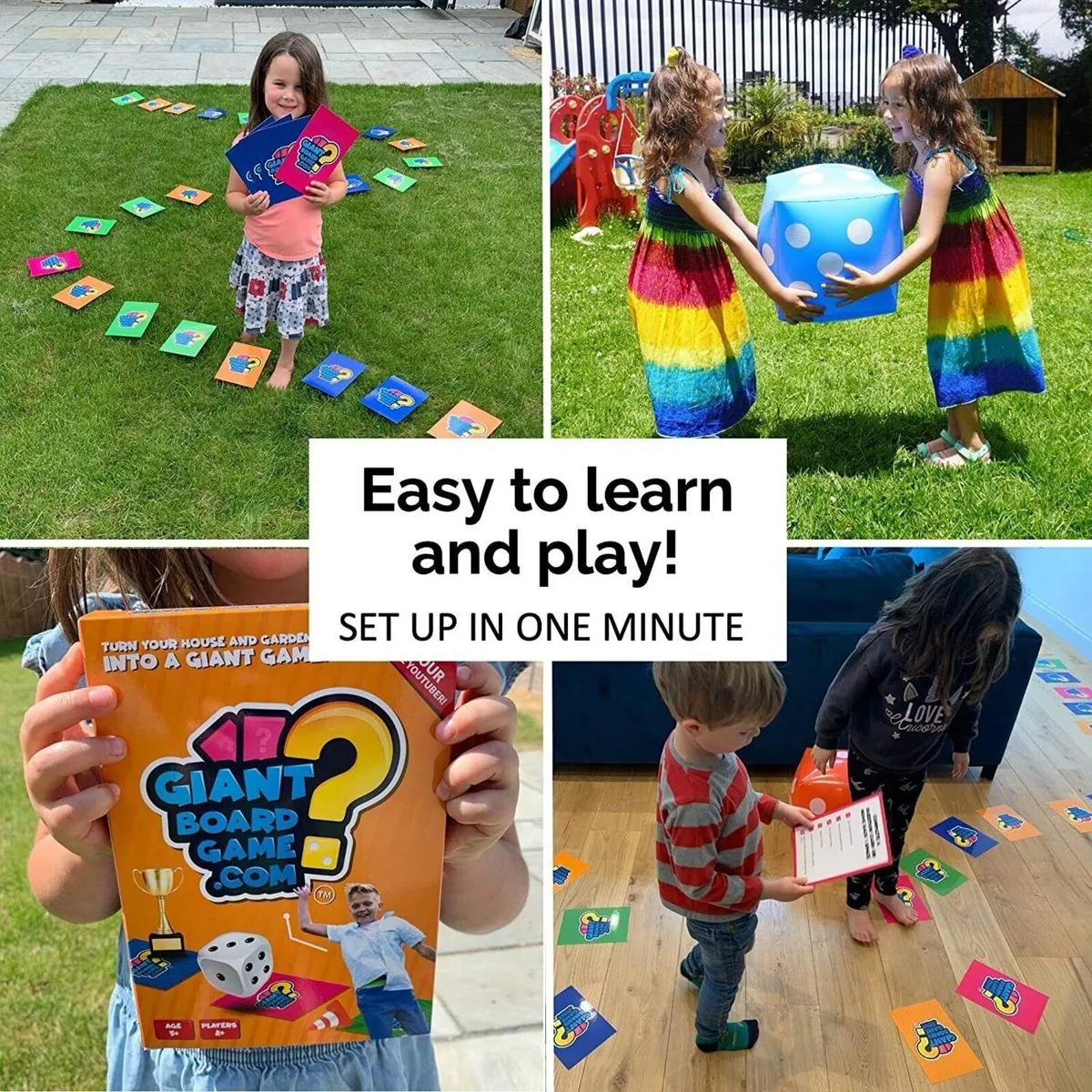 Giant Outdoor Board Game for Kids & Families - Image 4