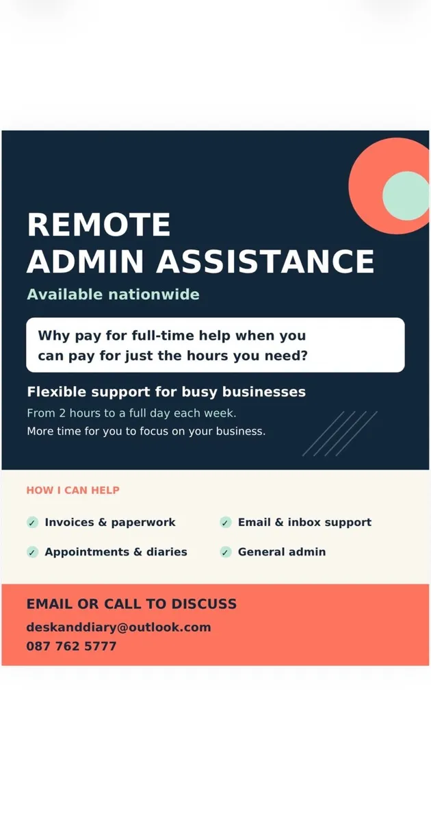 Admin Help - remote NATIONWIDE