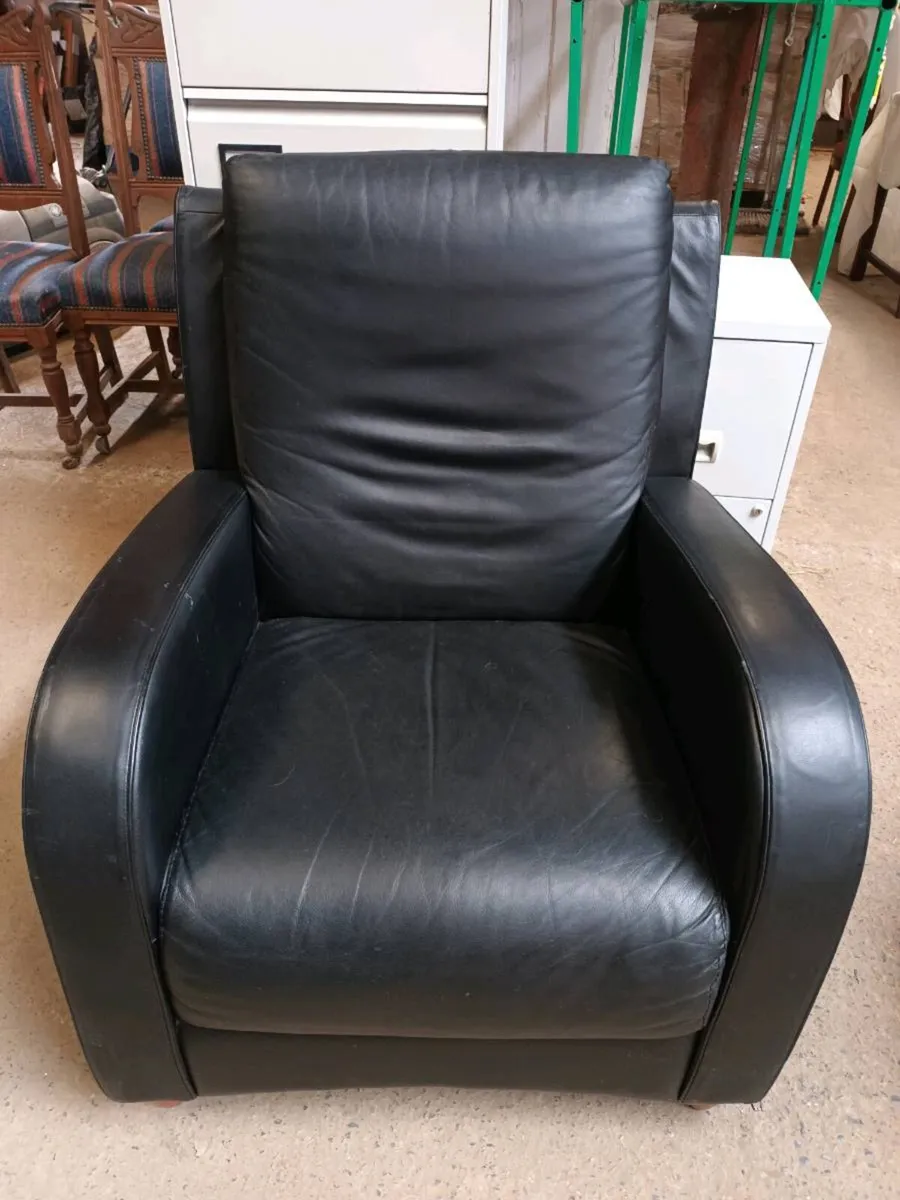Leather Armchair - Image 3