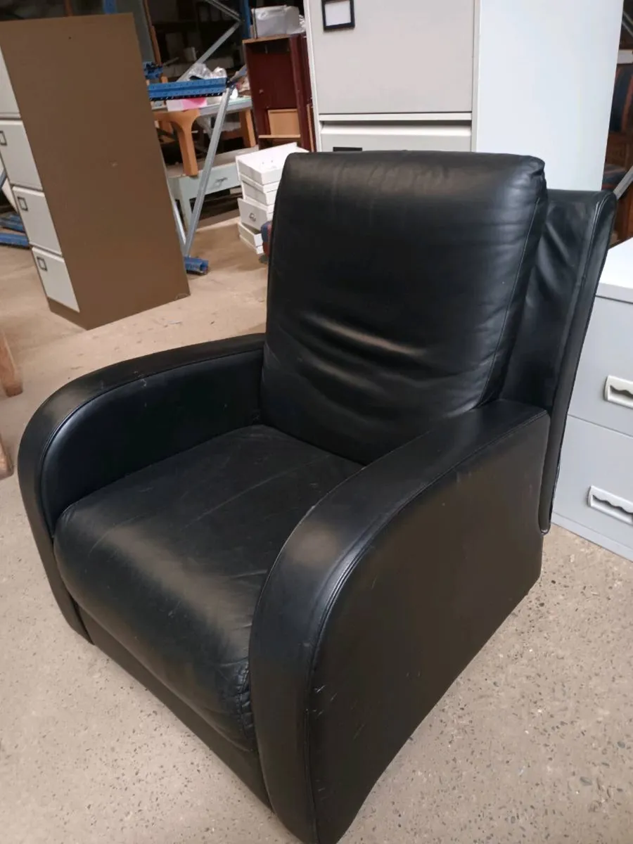 Leather Armchair - Image 1