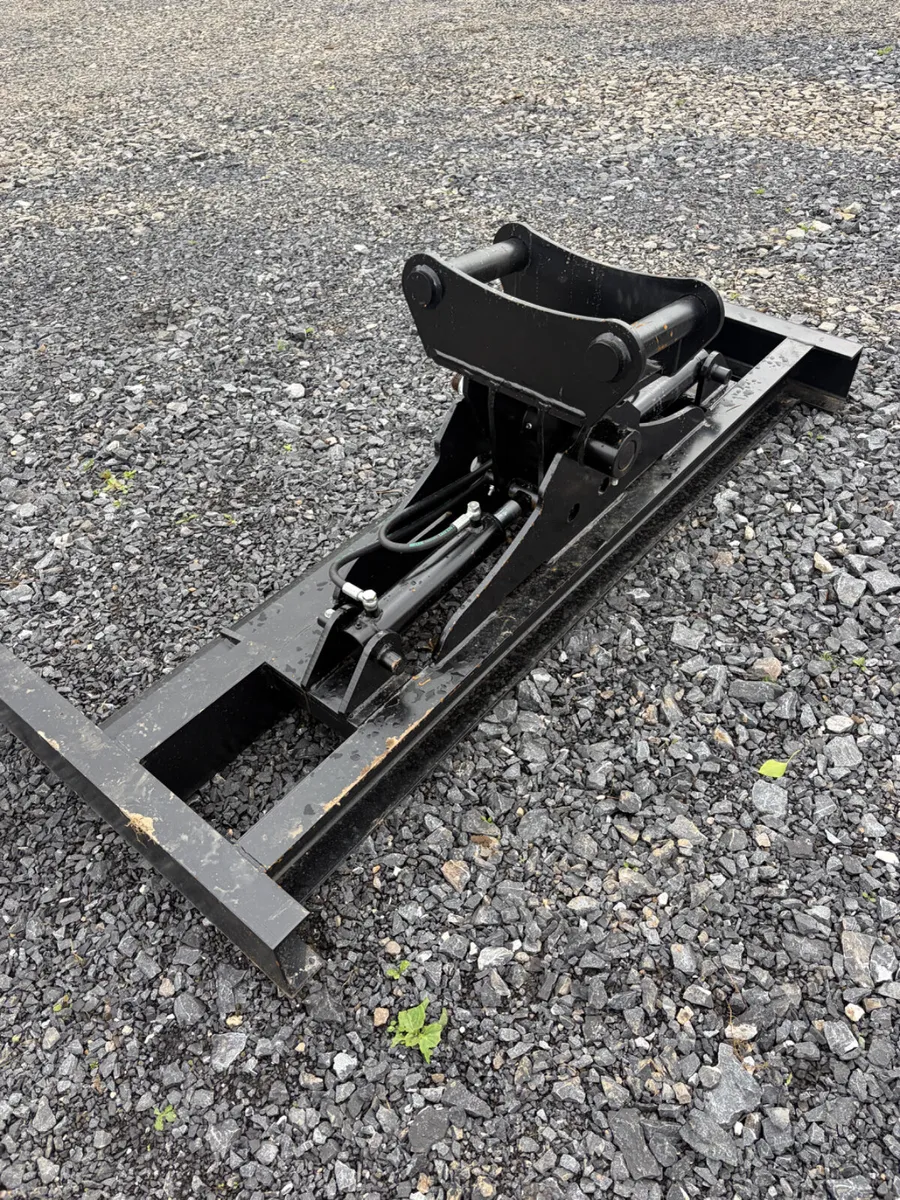 Unused Mc Cleary 7ft grading tilting beam 65mm pin - Image 2