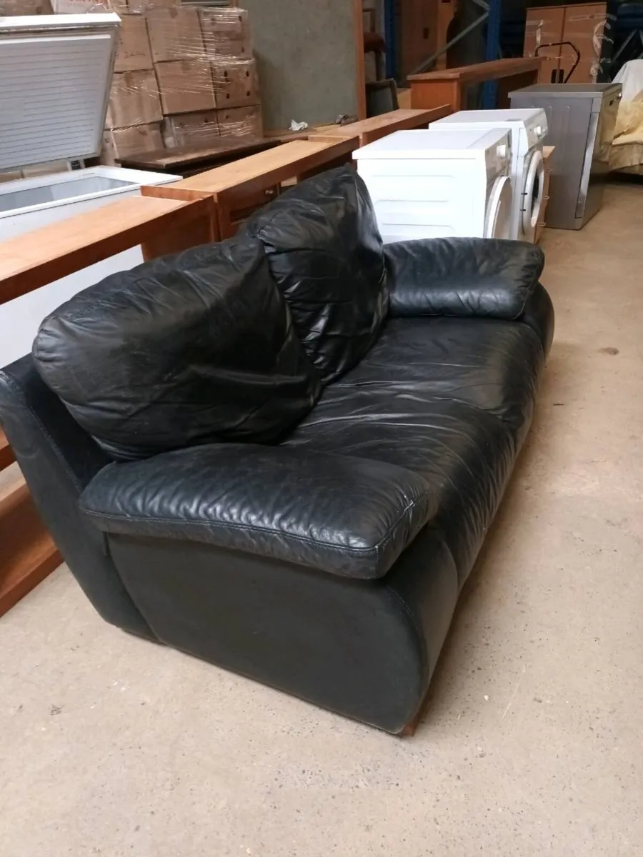 Leather Sofa - Image 2