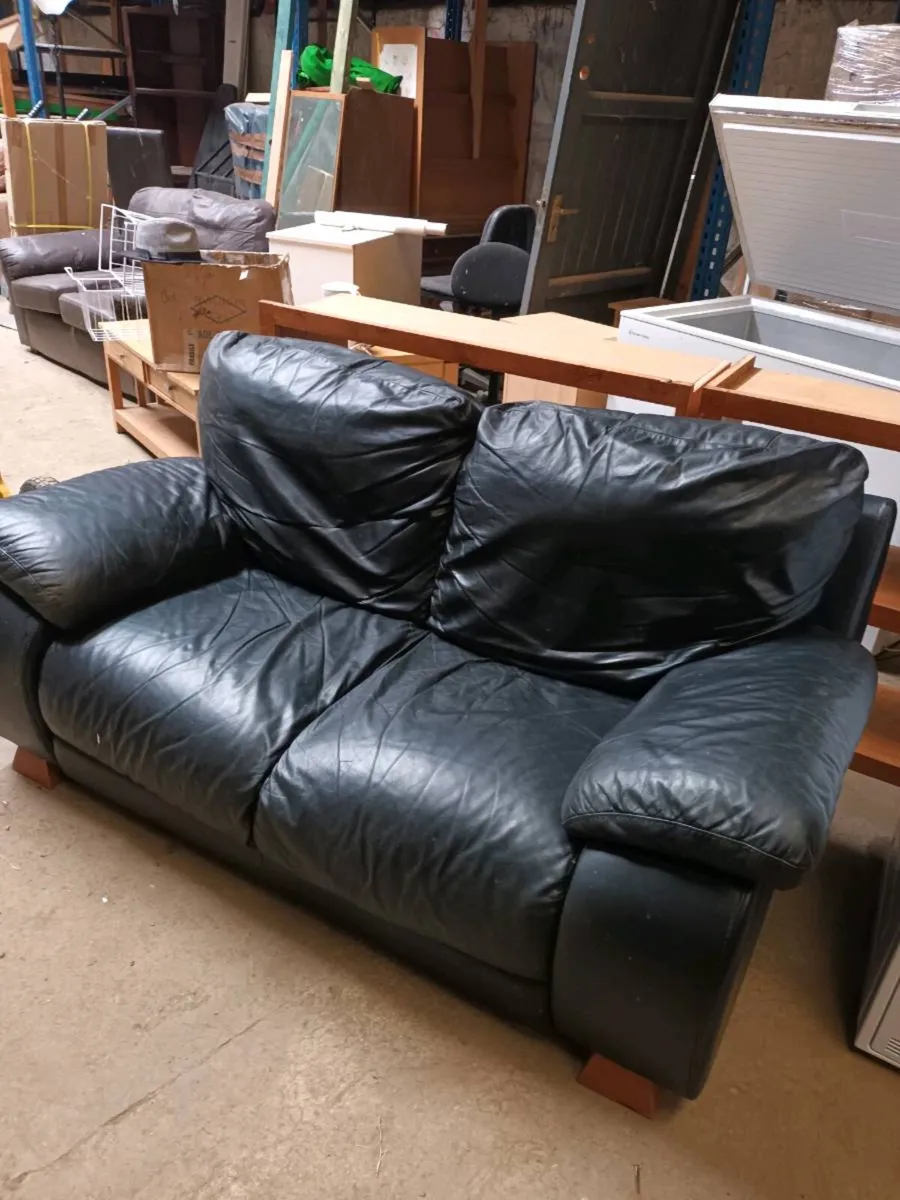Leather Sofa - Image 3