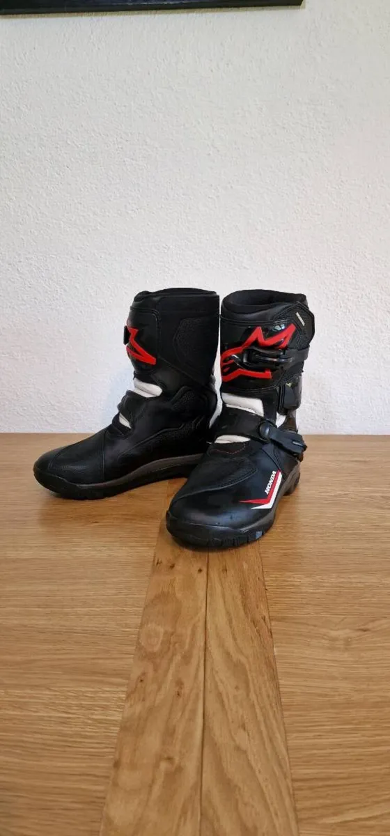 Alpinestars J6 and Belize and Web gore tex boots - Image 1