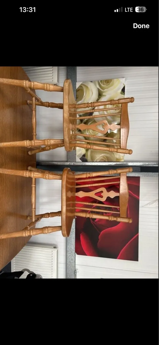 Kitchen Table + 4 Chairs - Image 1
