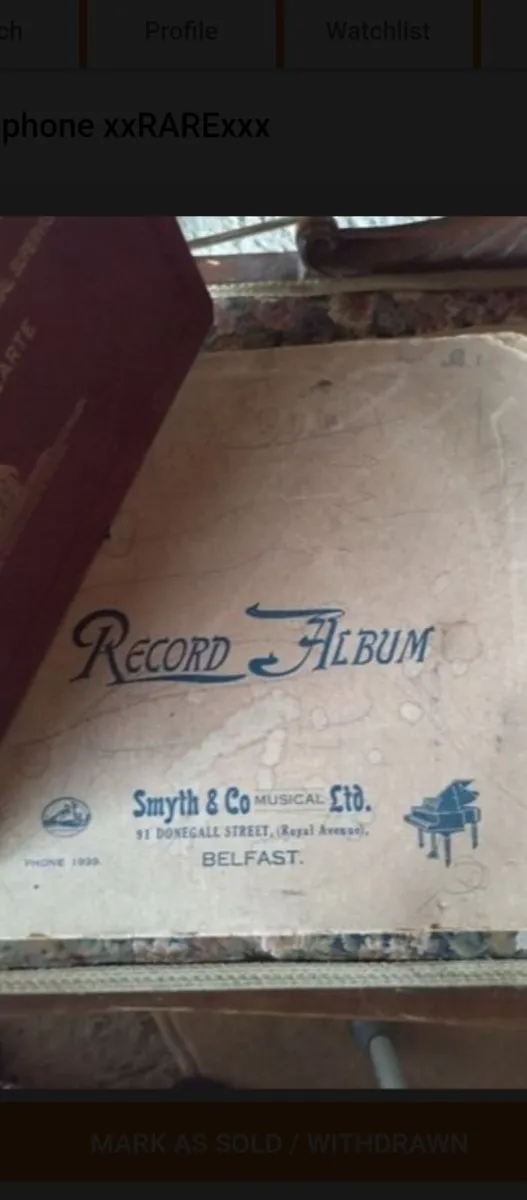 Antique Gramaphone xxRARExxx - Image 3