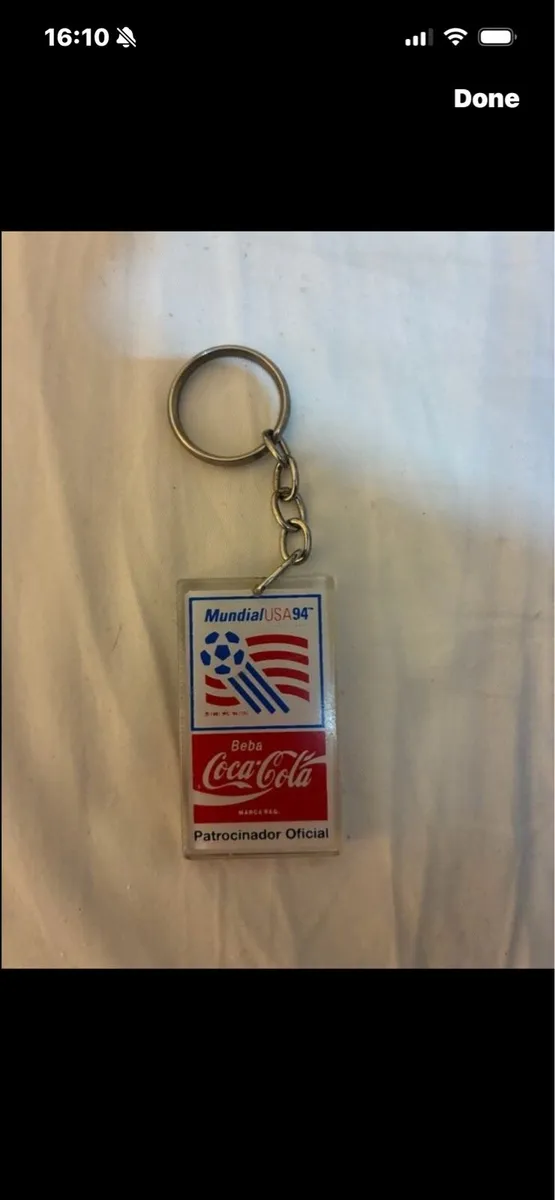 1994 World Cup Coca Cola Key Ring - Image 2