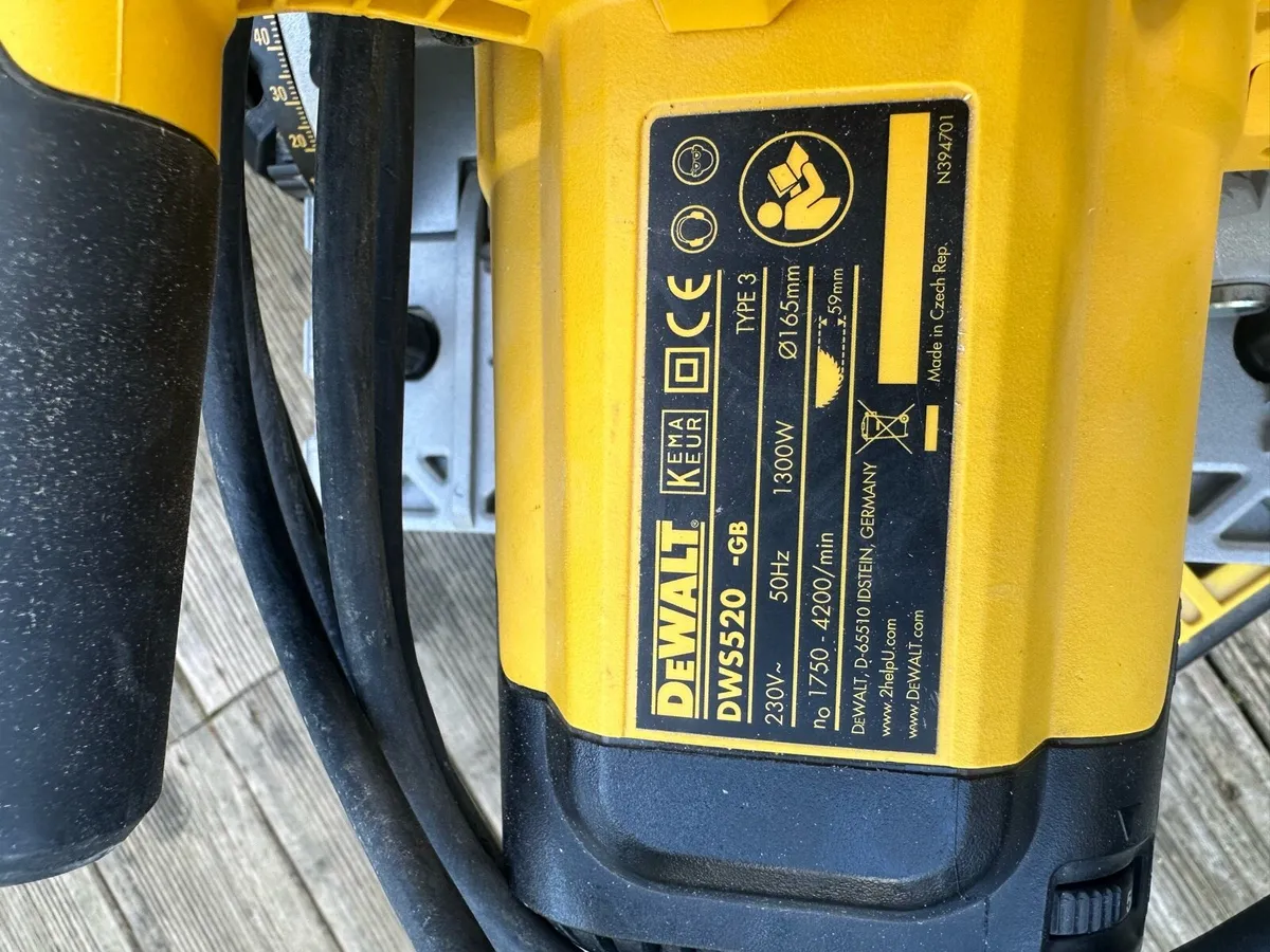 DeWalt Plunge Saw 240v - Image 4