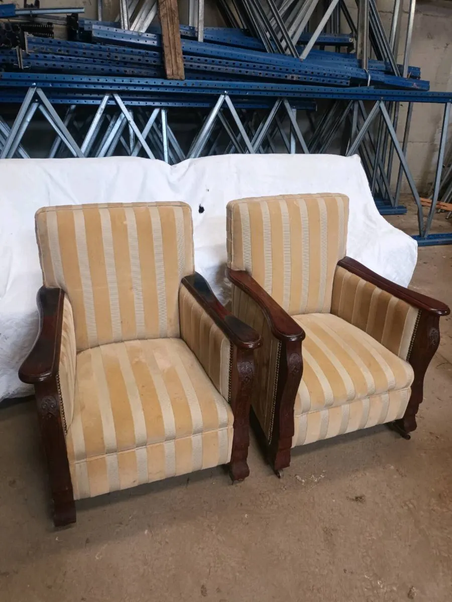 Pair Armchairs - Image 1