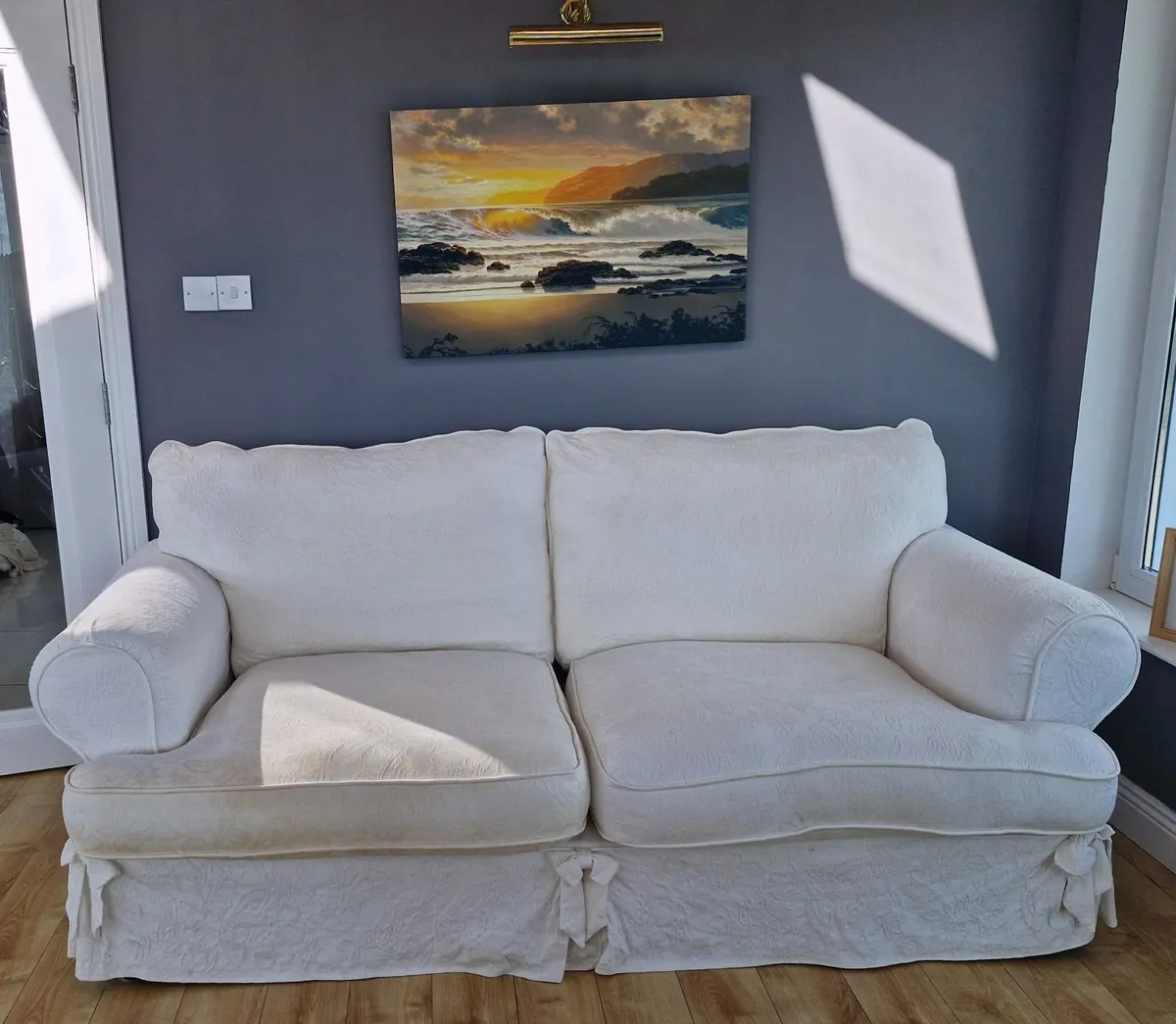 White Couch - Image 1