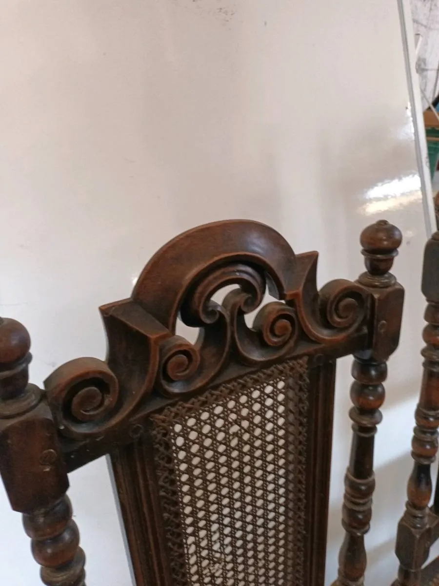 Pair of Oak Chairs - Image 2