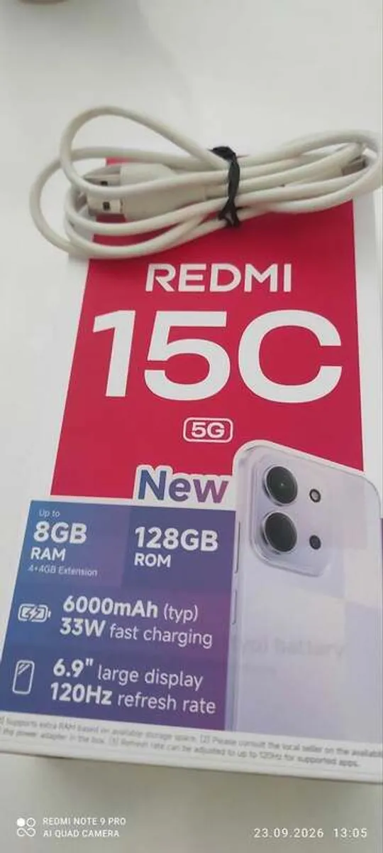 5G - Xiaomi Redmi 15C , 8GB RAM , 128GB , 6.9" , 120Hz , Camera 50MP - 6000mAh - Image 2