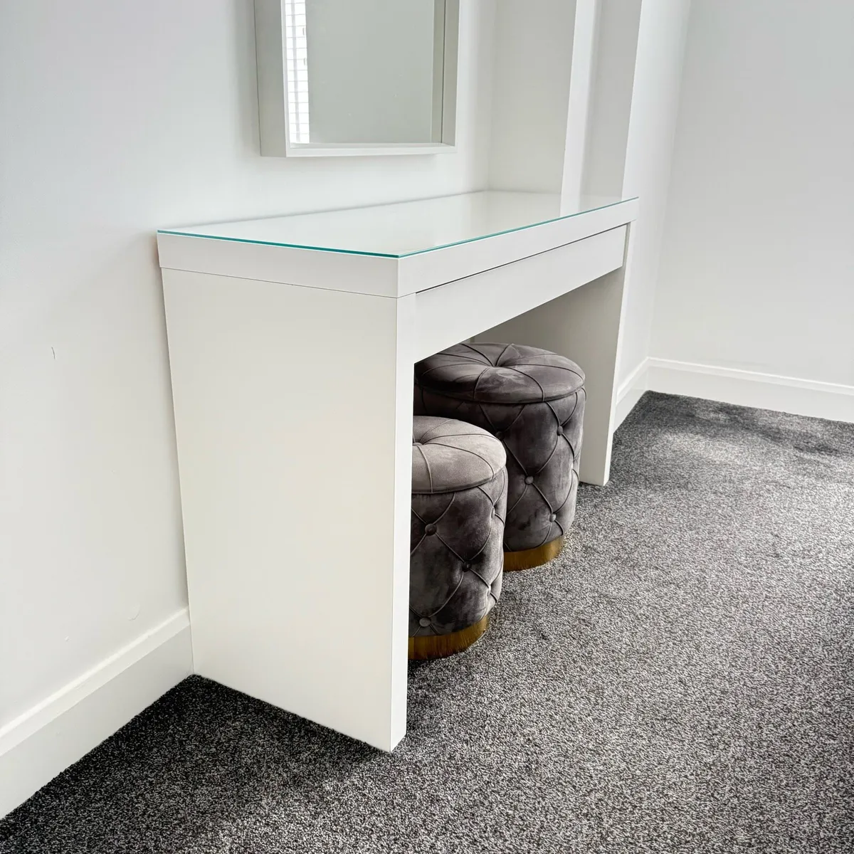 MALM IKEA dressing table,white,120! cm - Image 3