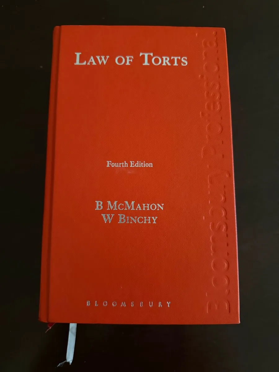 Law of Torts - McMahon & Binchy - Image 1