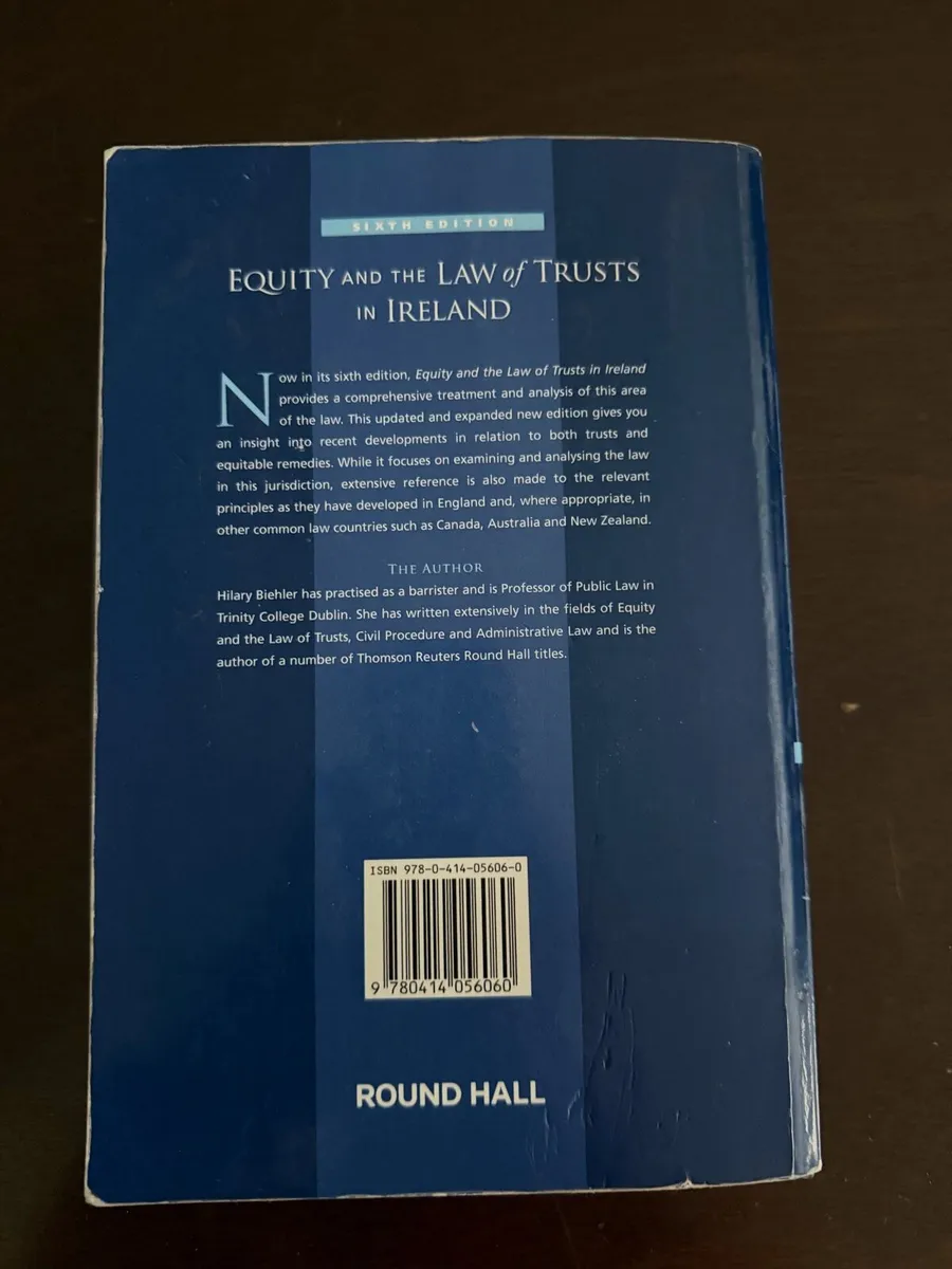 Equity and the Law of Trusts in Ireland - Image 3