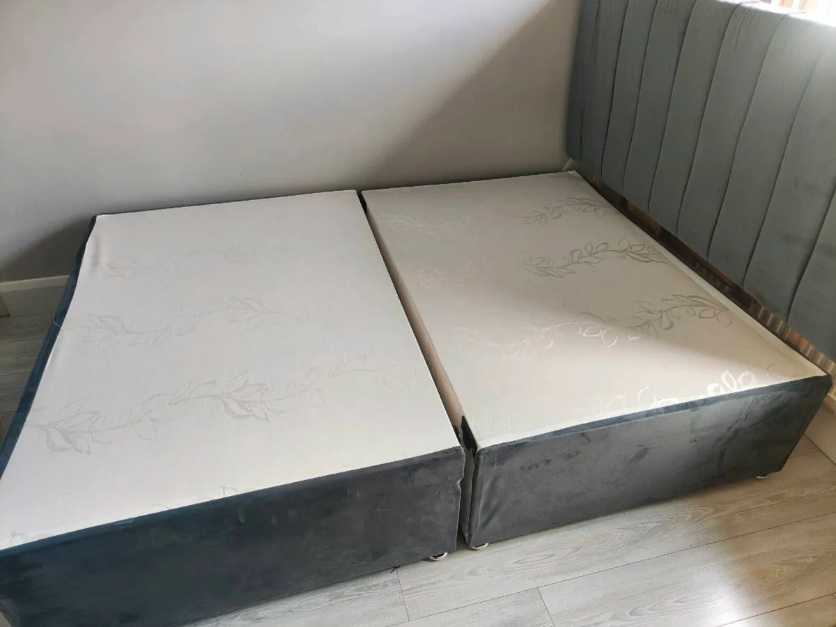 4x6 divan and mattress - Image 1