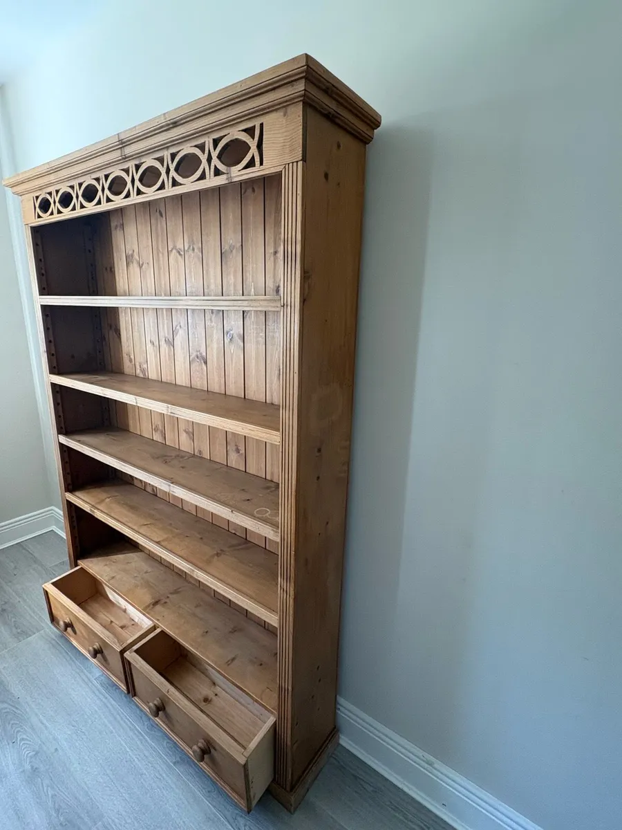 Solid pine bookcase - Image 4
