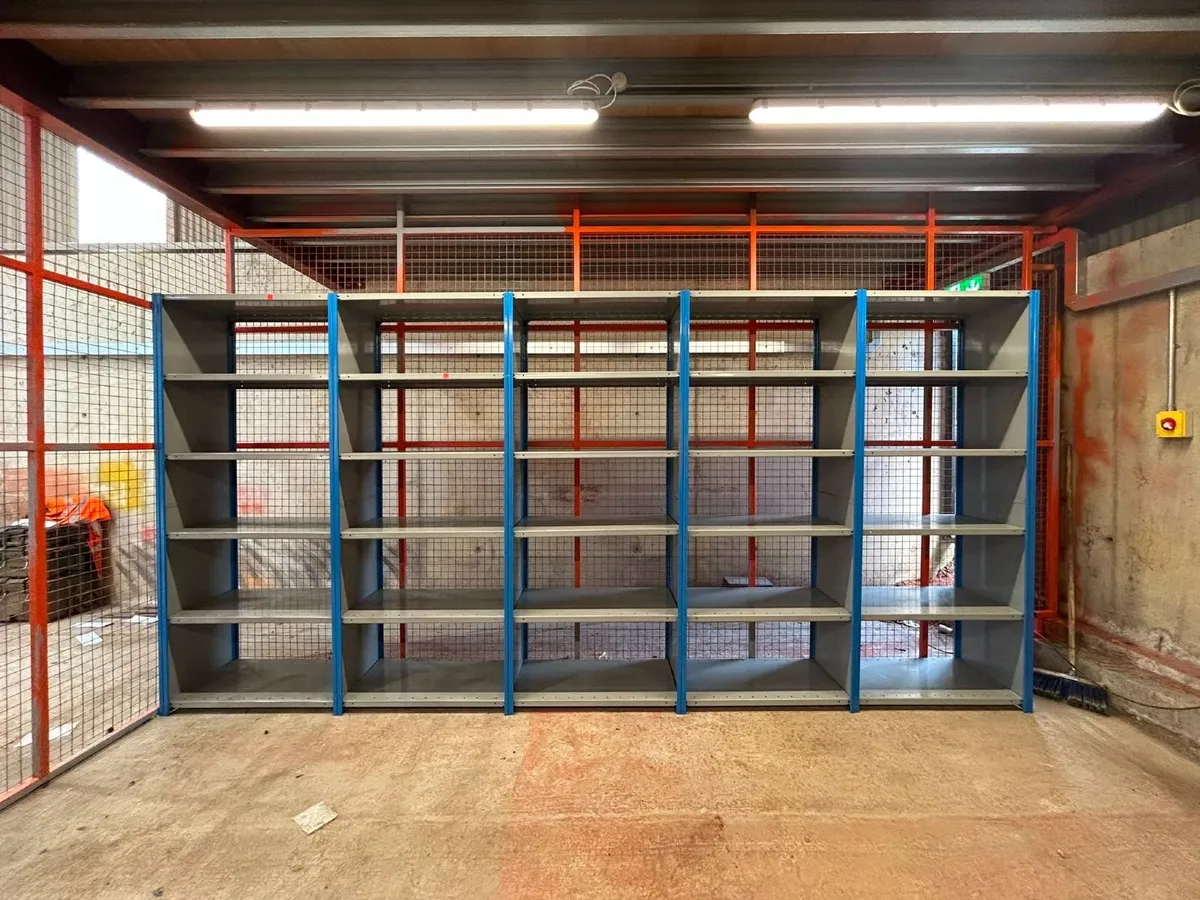 6 tier heavy duty part shelving - Image 1