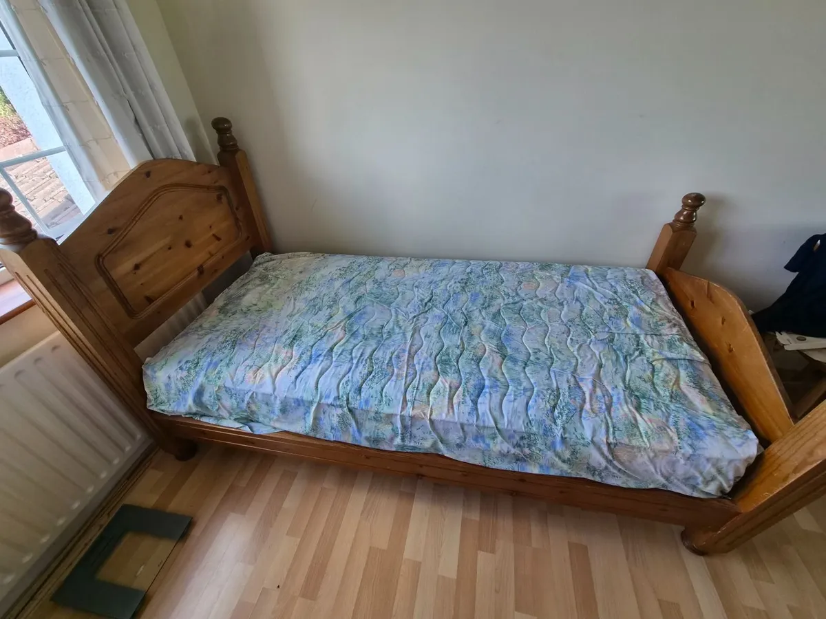 Single Bed and mattress - Image 1