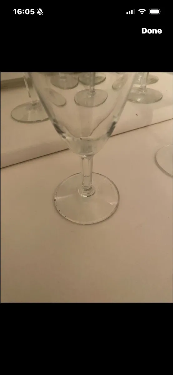 Very Rare Set of Babycham Flutes (8) - Image 4
