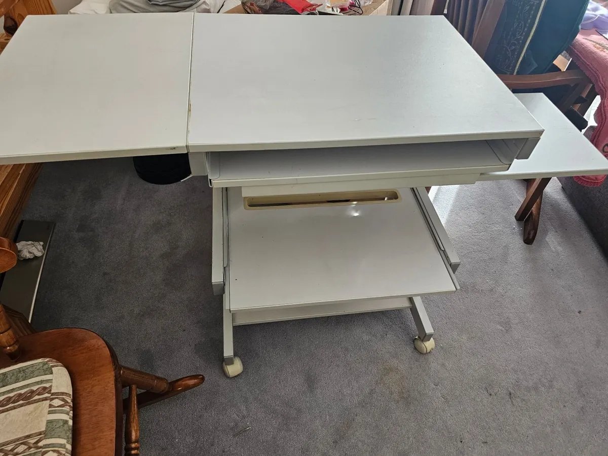 Versatile Computer and Printer Desk - Image 2