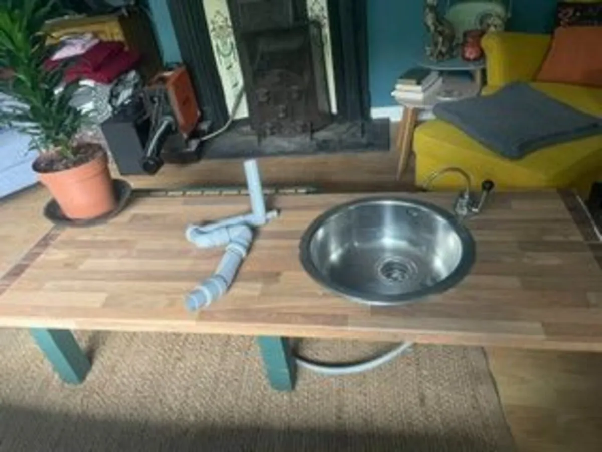 Campervan worktop and sink - Image 3