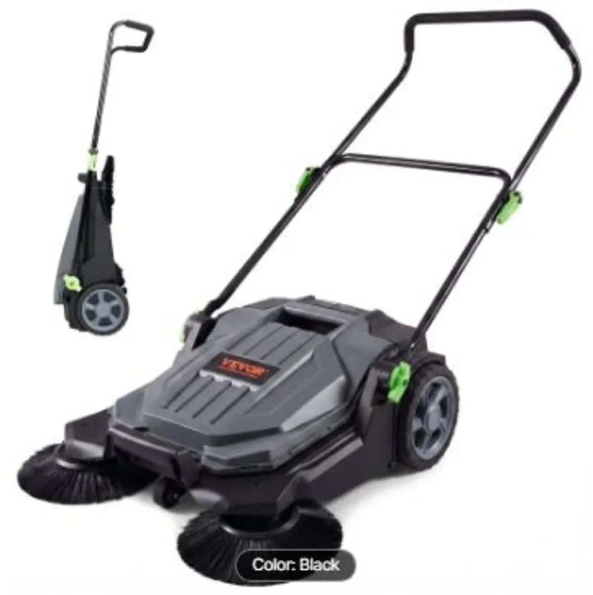 Walk-behind Hand Push Floor Sweeper - Image 3