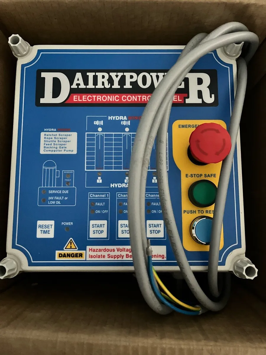 Dairypower scraper control box