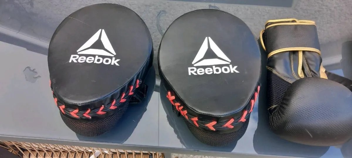 Boxing gloves and training gloves - Image 1