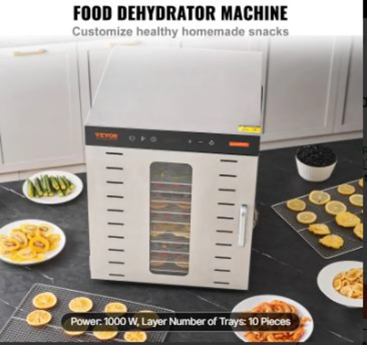 10 Trays Food Dehydrator Machine - Image 3
