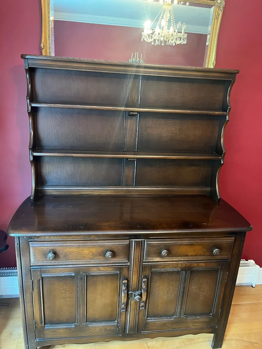 Ercol dresser, table and chairs - Image 2