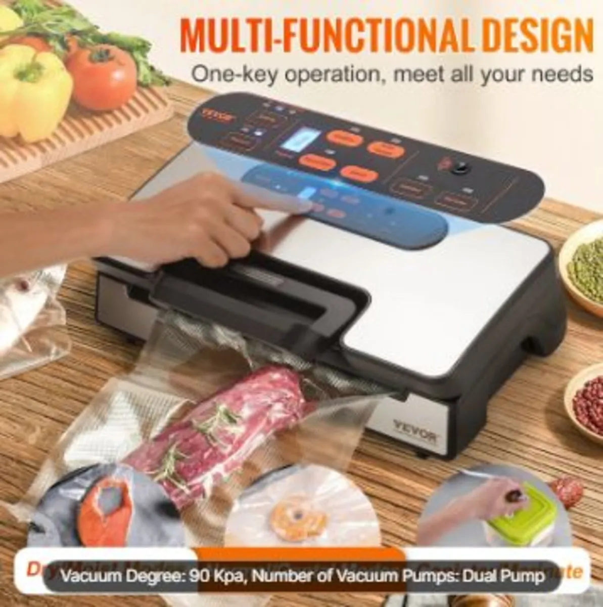 Vacuum Sealer Machine Food Preservation - Image 4