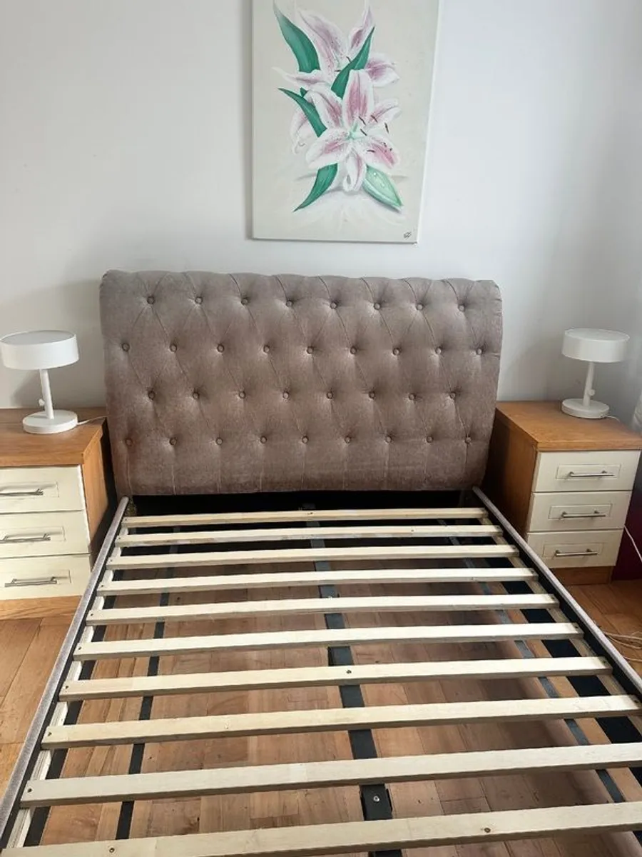 Double bed frame 4ft 6in - Image 2
