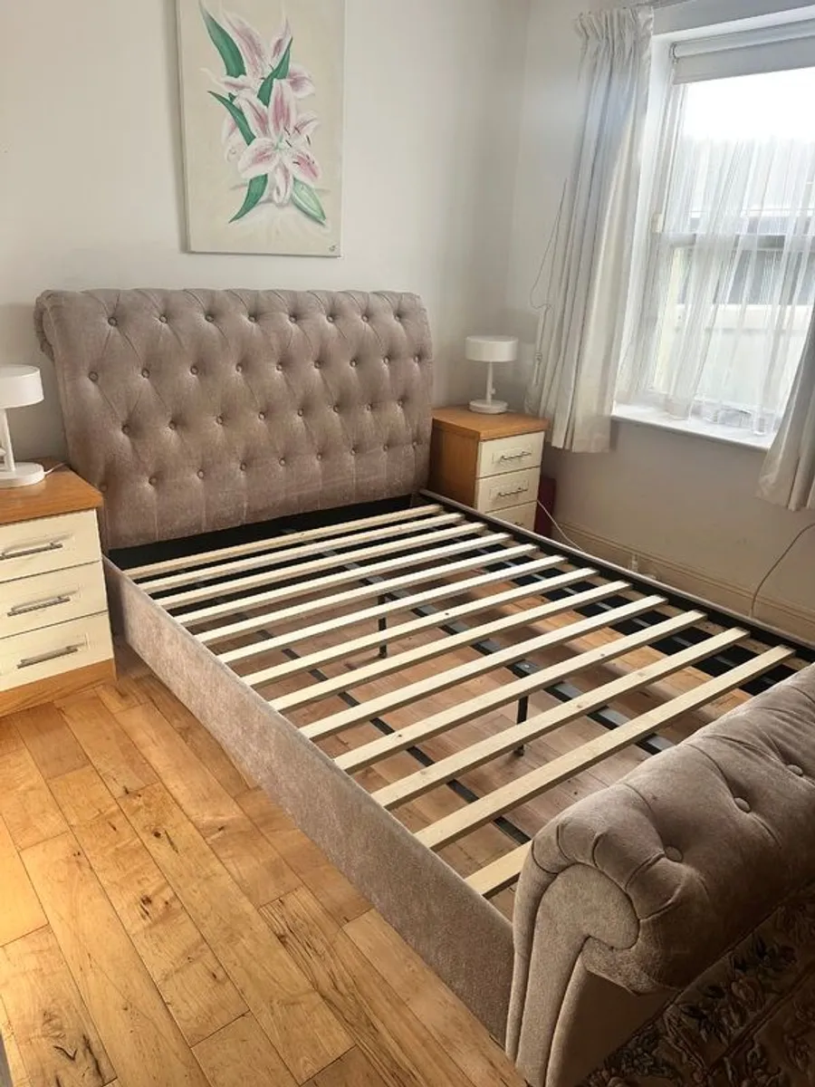 Double bed frame 4ft 6in - Image 3